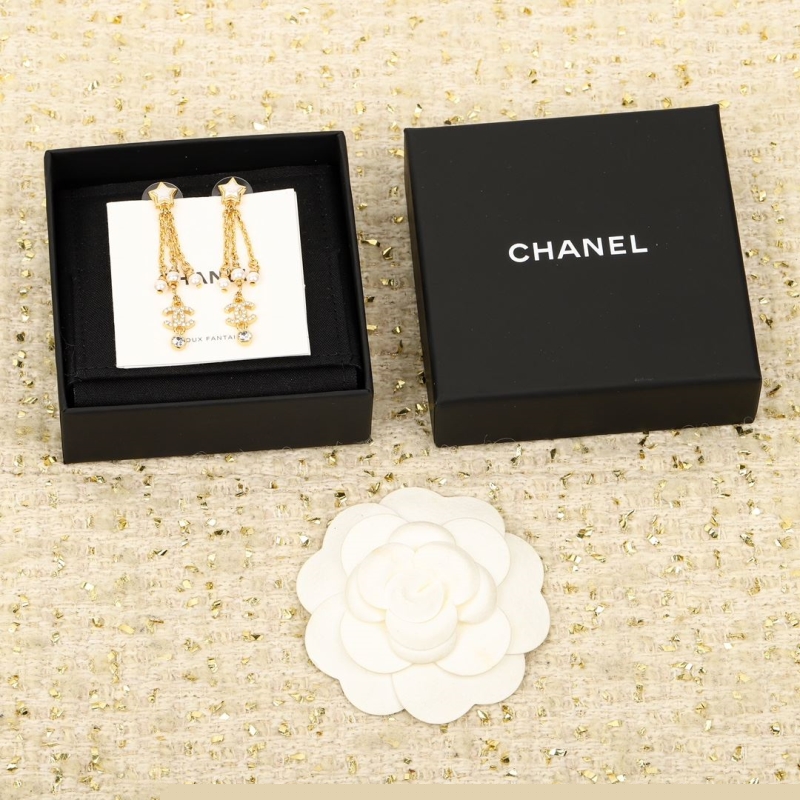 Ch*el earrings
